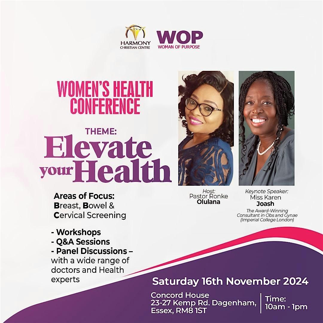 Women's conference - Elevate your Health