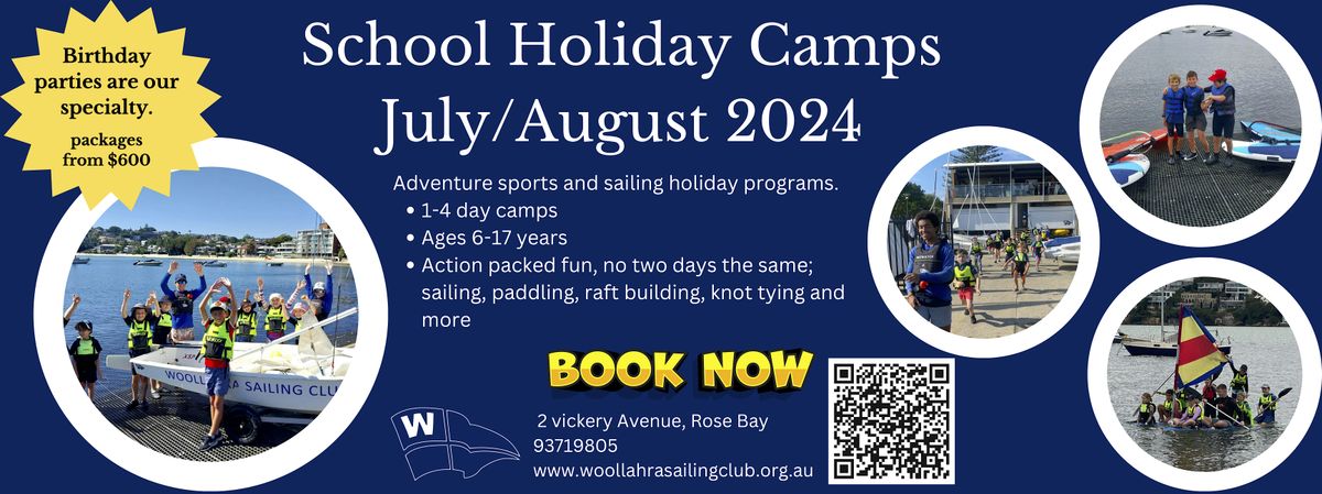 Sailing and Adventure Holiday Camps