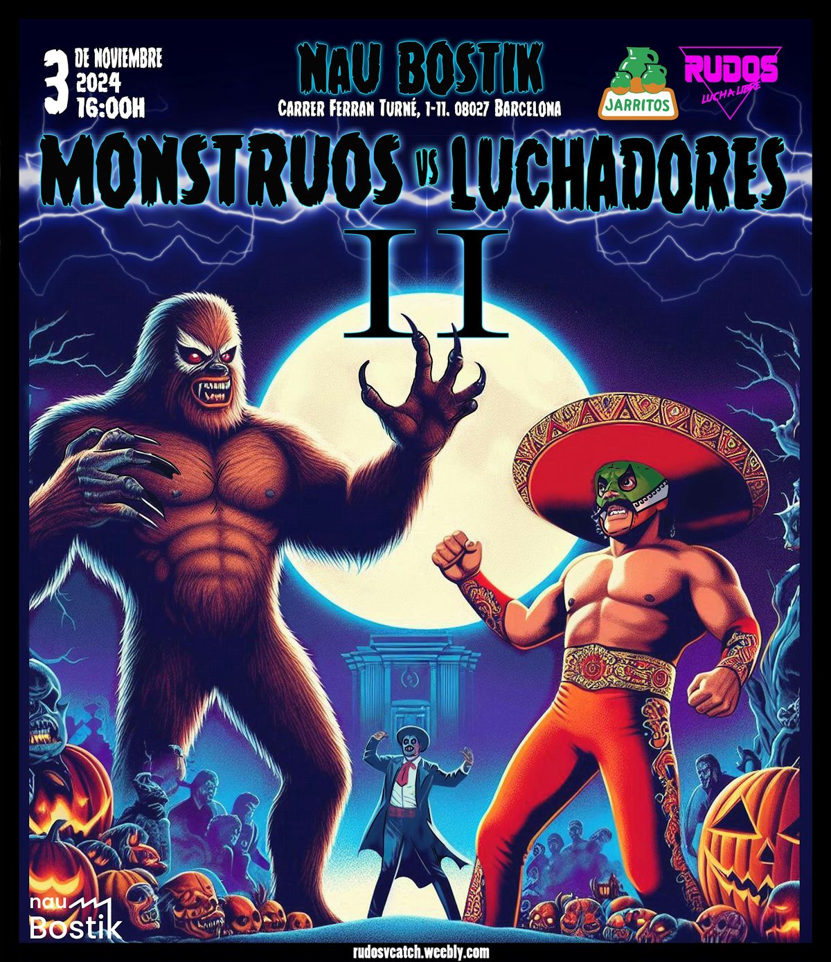 Monstruos vs Luchadores 2