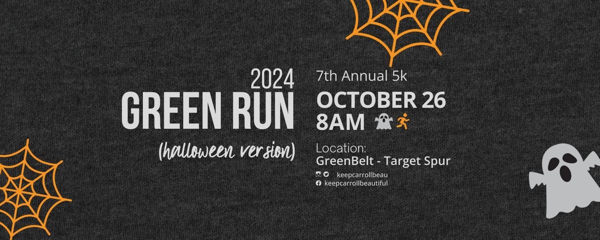 Green Run'24 - (Halloween Version \ud83d\udc7b) - KCB's 7th Annual Run\/Walk Fundraiser