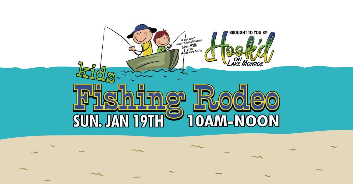 Get Hook'd: Kids Fishing Rodeo!