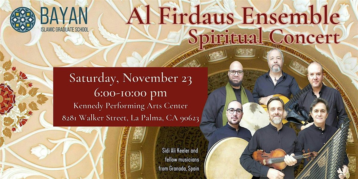 Al-Firdaus Ensemble Spiritual Concert