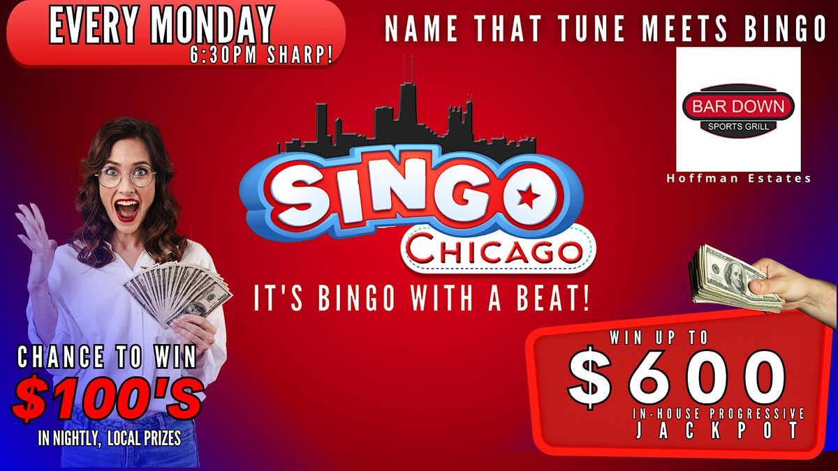 SINGO - Music Bingo @ Bar Down Sports Grill