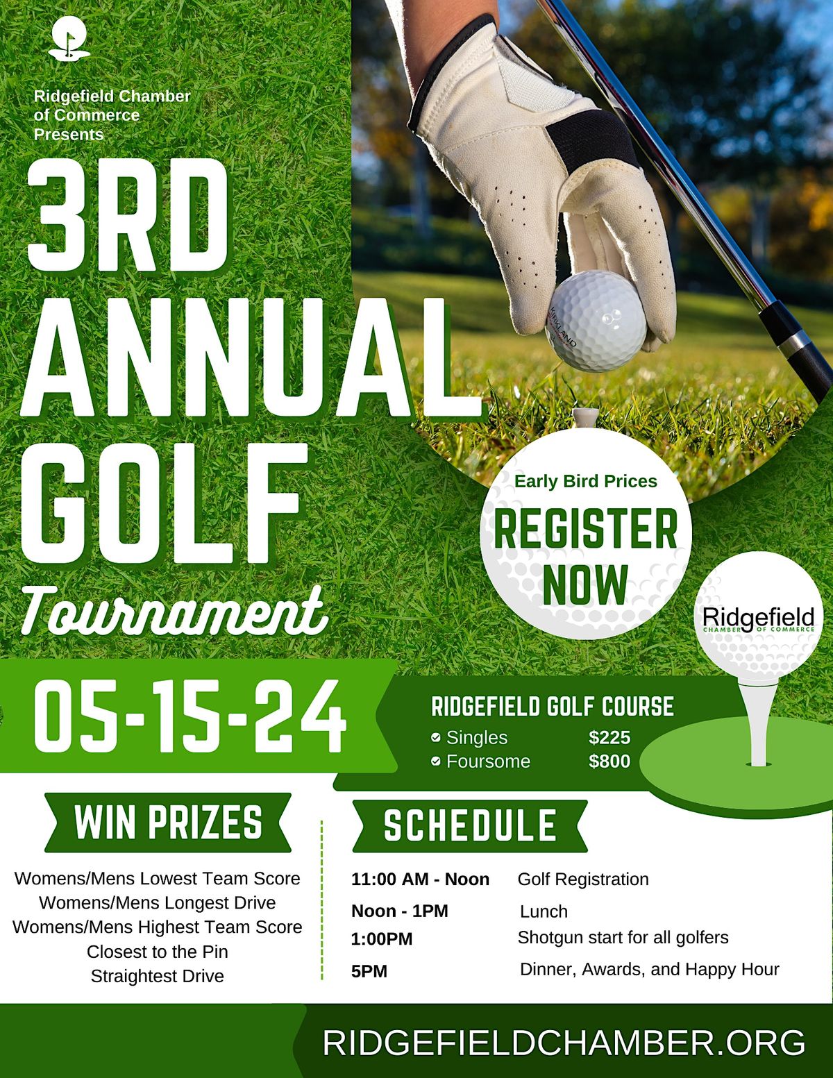 2024 Ridgefield Chamber Golf Tournament