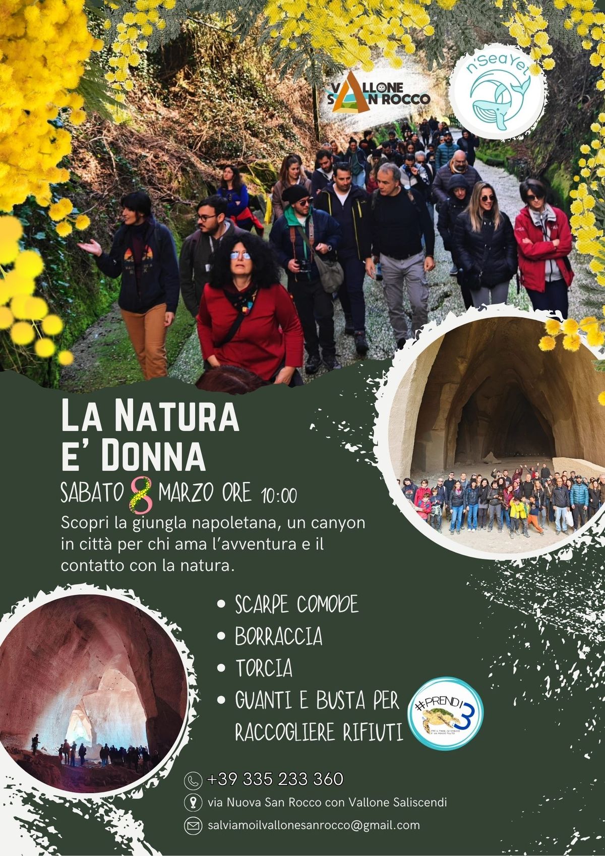 EcoTrekking Vallone San Rocco - La Natura \u00e8 Donna