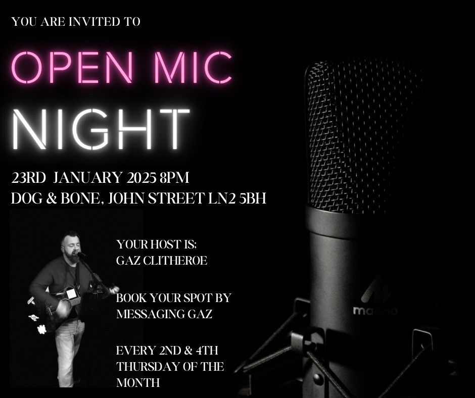 Open mic night 