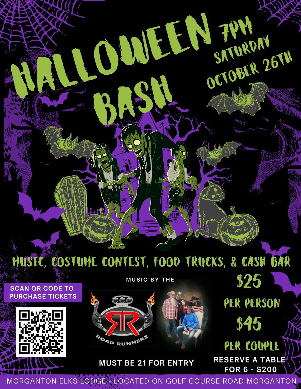 Halloween Bash - Morganton Elks Lodge