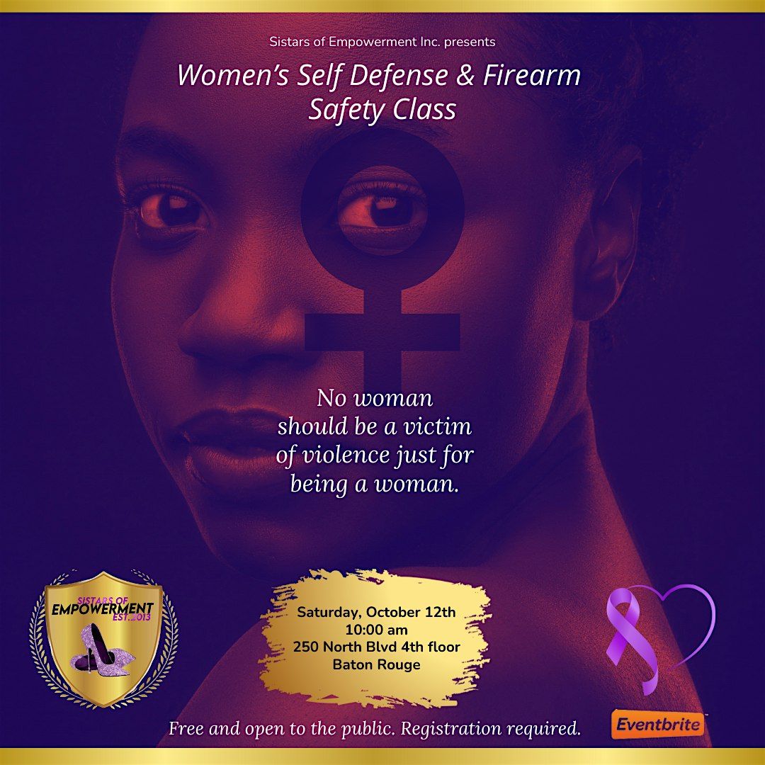 Women's Self Defense & Firearm Safety Class