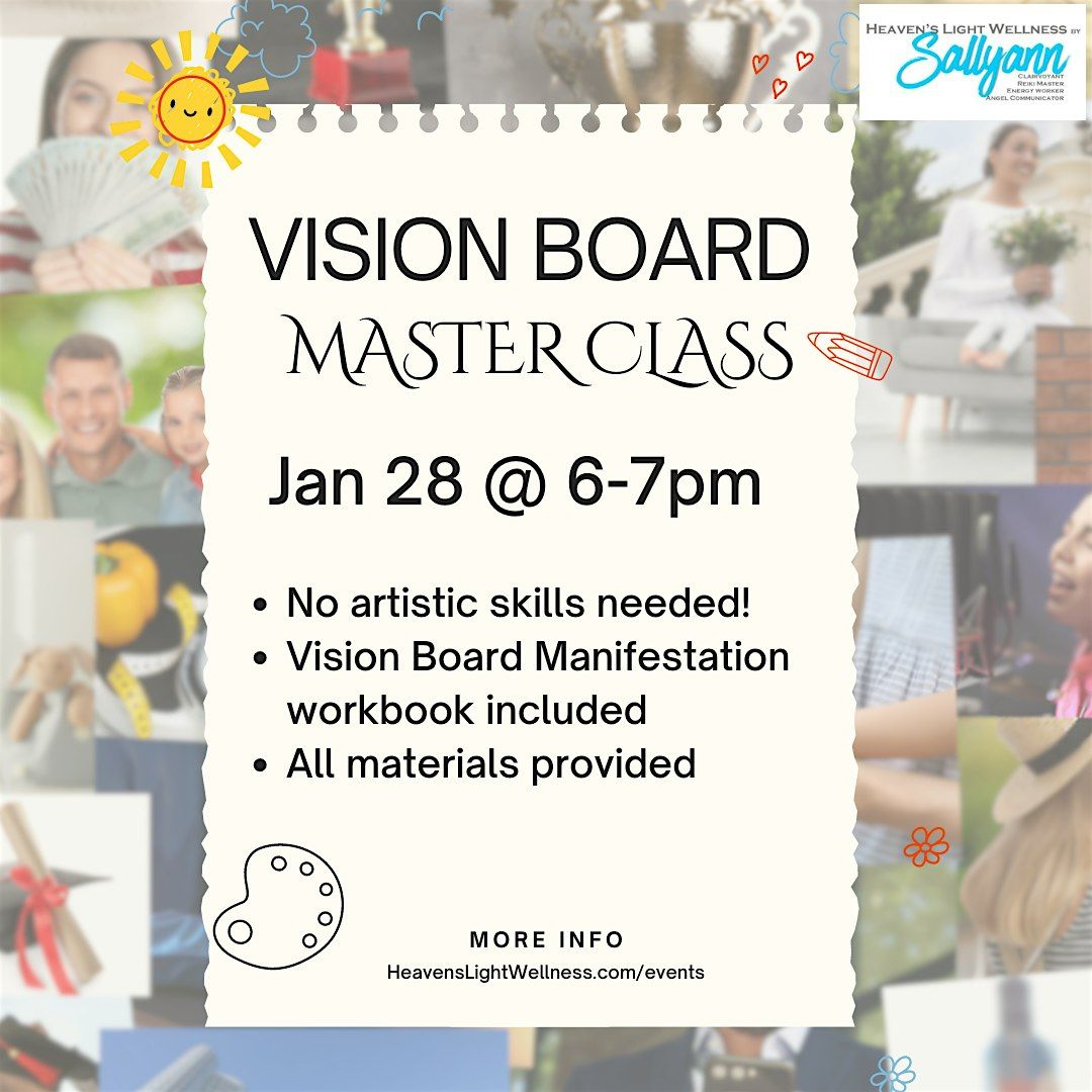 Vision Board Manifestation Masterclass