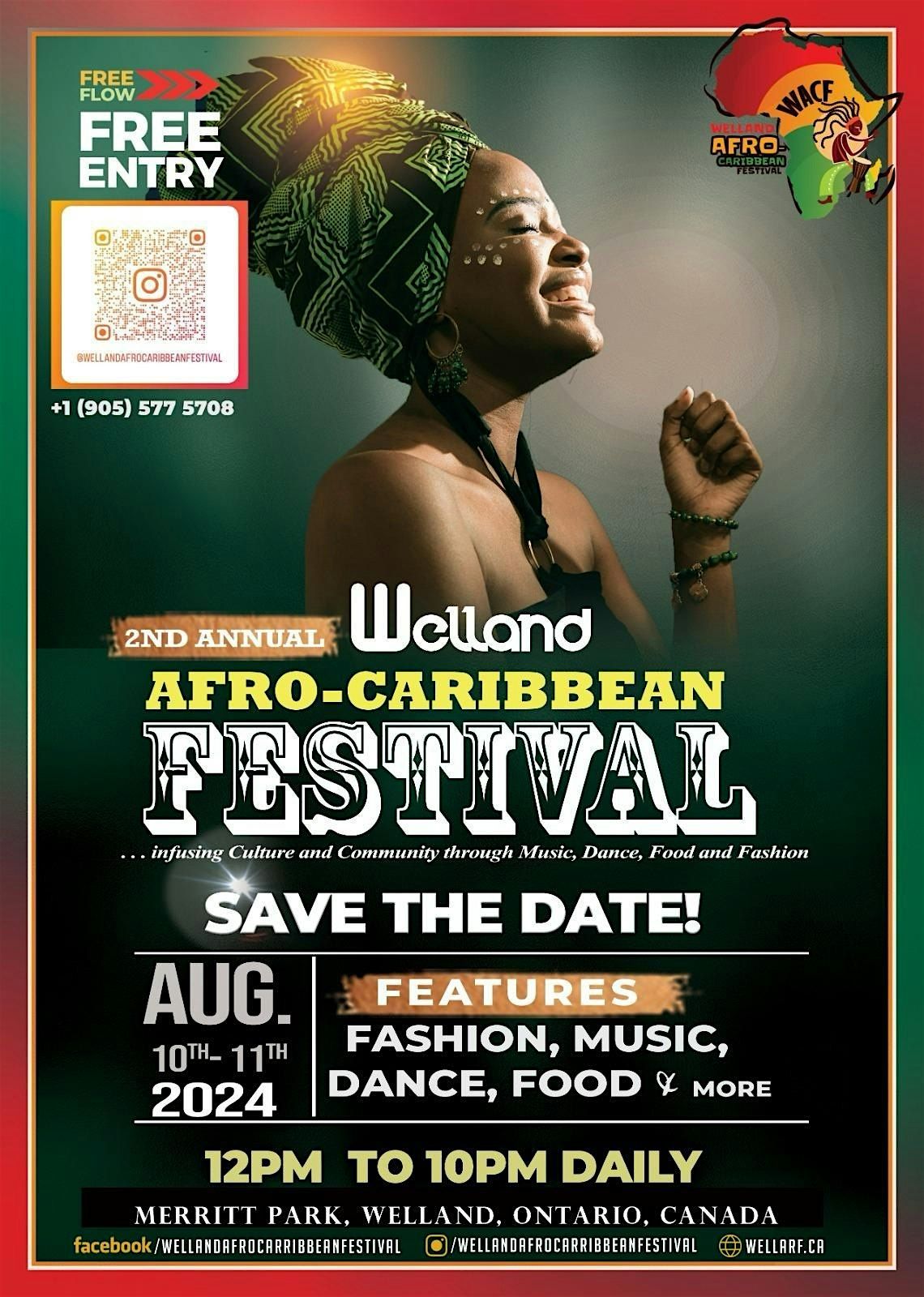 Day 2 of Welland Afro-Caribbean FESTIVAL '2024