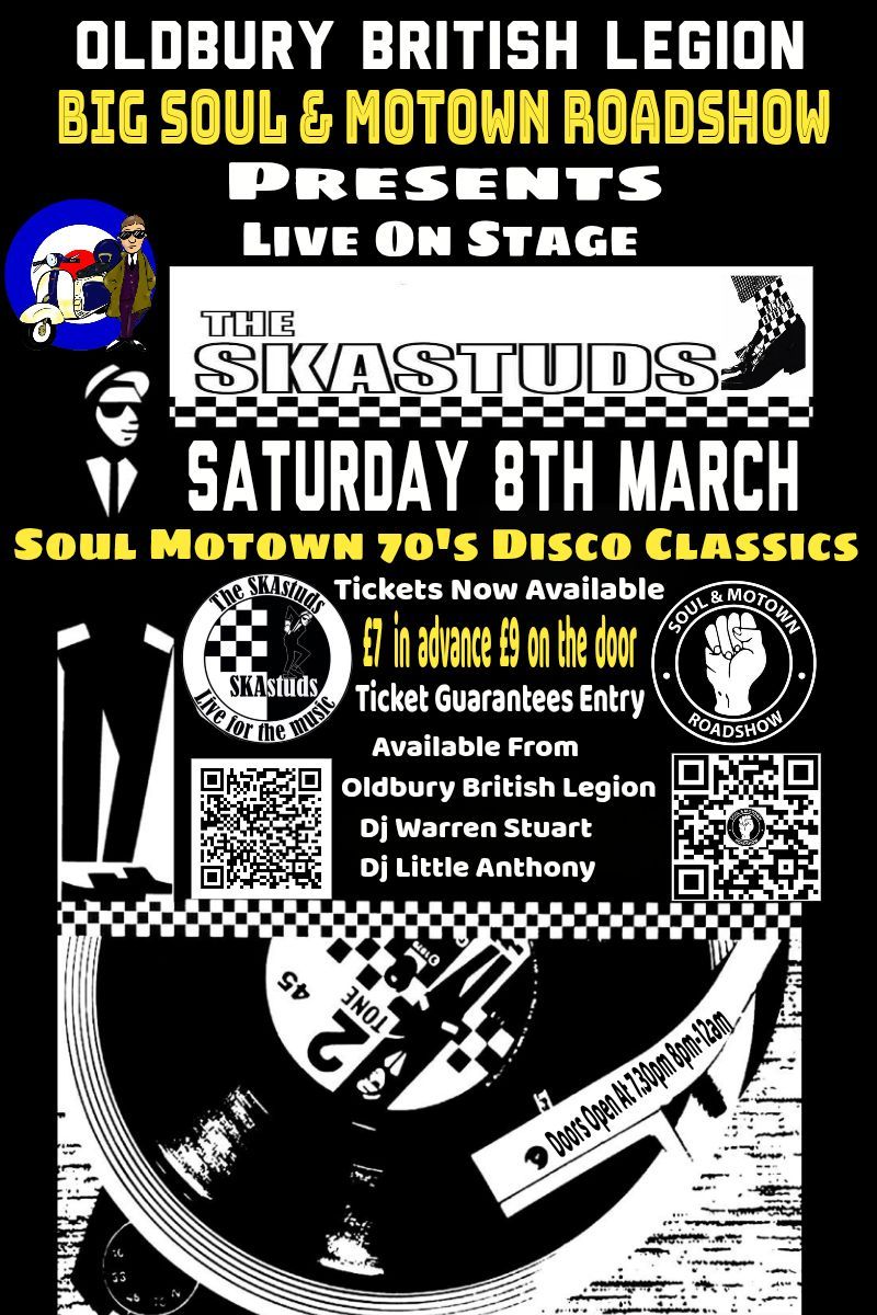 SKAstuds Live With The Big Soul And Motown Roadshow 