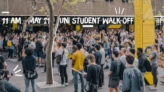 UNI STUDENTS WALK OFF \u2014 MAY 21 CLIMATE STRIKE