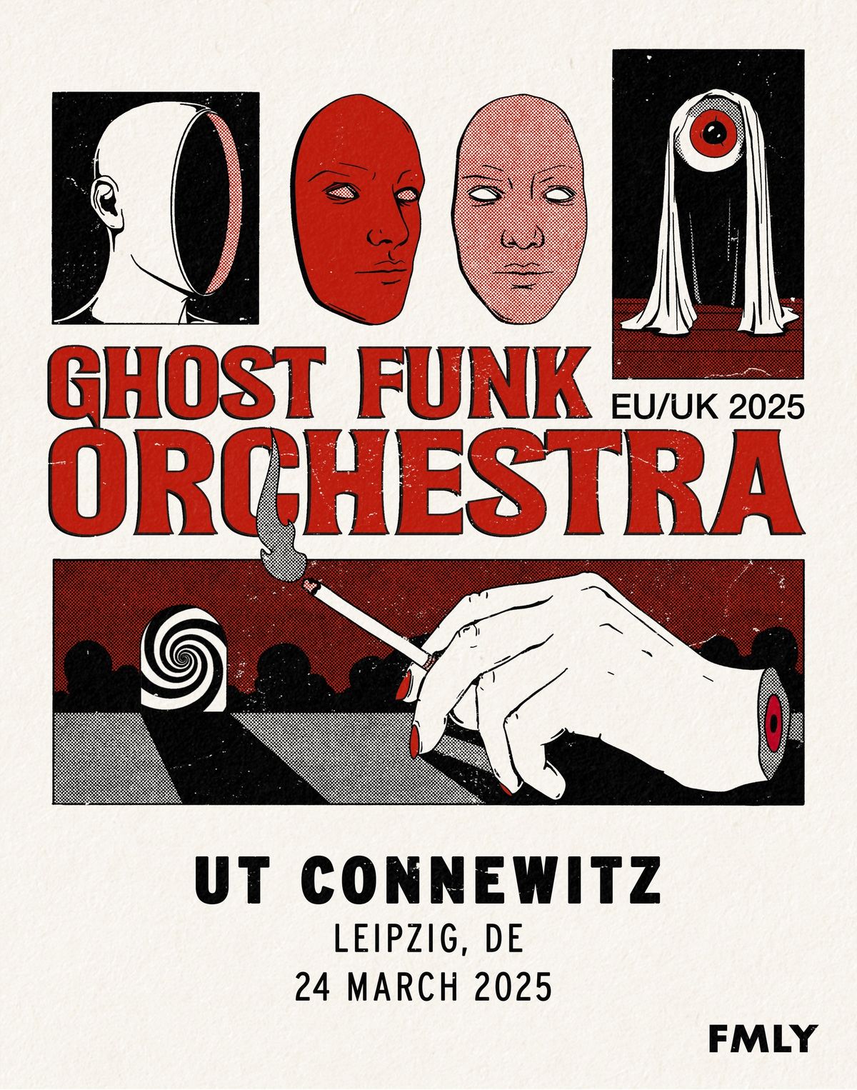 GHOST FUNK ORECHSTRA (us\/ karma chief)  \u2022 UT Connewitz \u2022 Leipzig