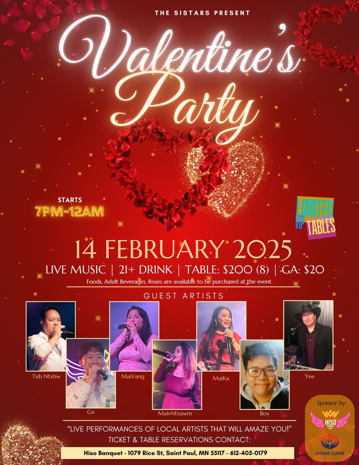 Valentines Party by The Sistars