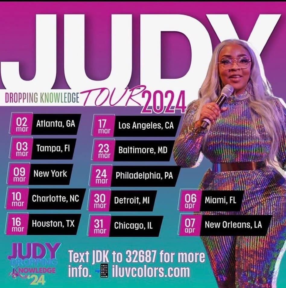 Judy Dropping Knowledge Tour-CHICAGO