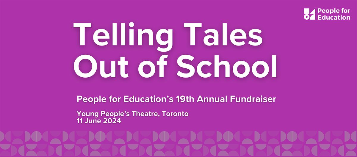 Telling Tales Out of School 2024