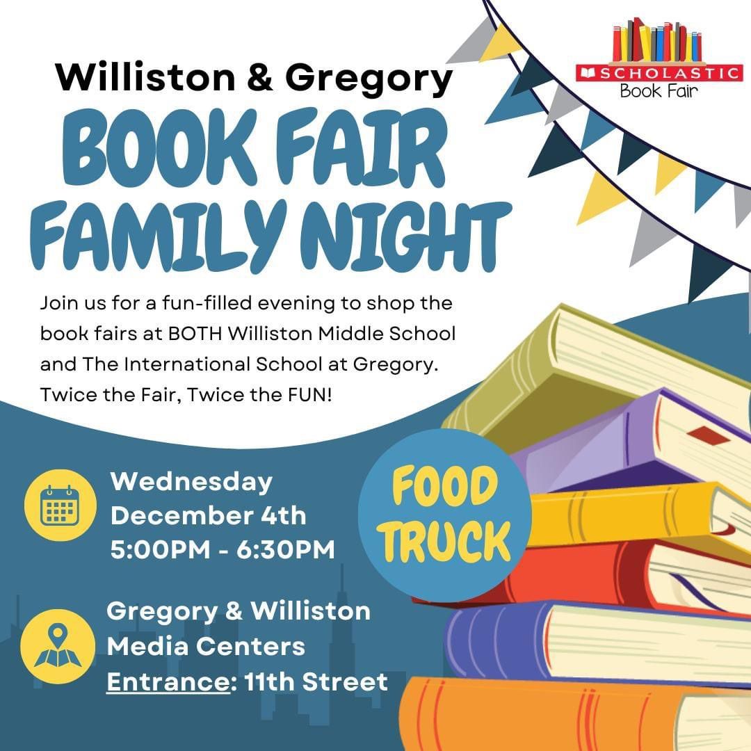 Book Fair Family Night! \u00a1F\u00e9ria del Libro Noche Familiar!