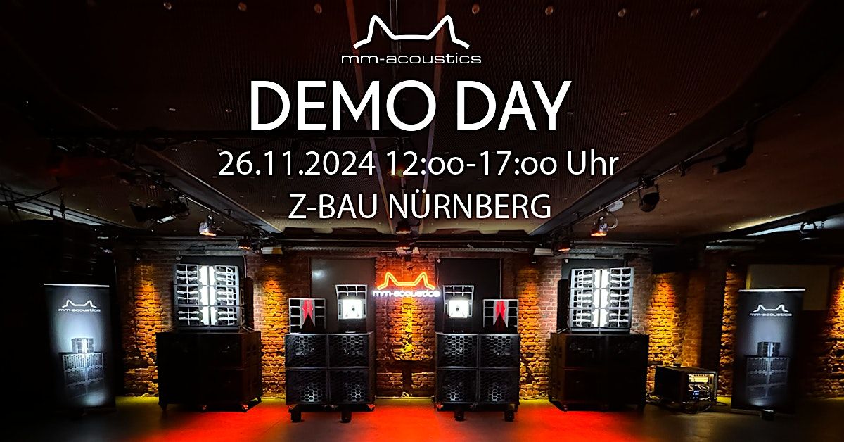 MM Acoustics Demoday Bayern