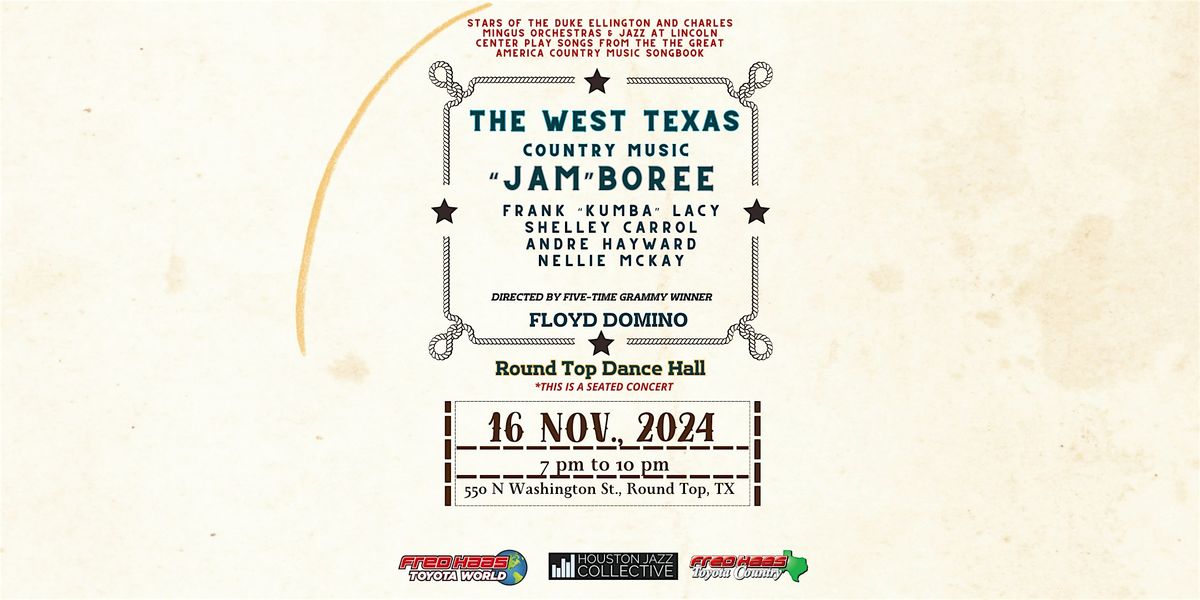 The West Texas Country Music Jamboree