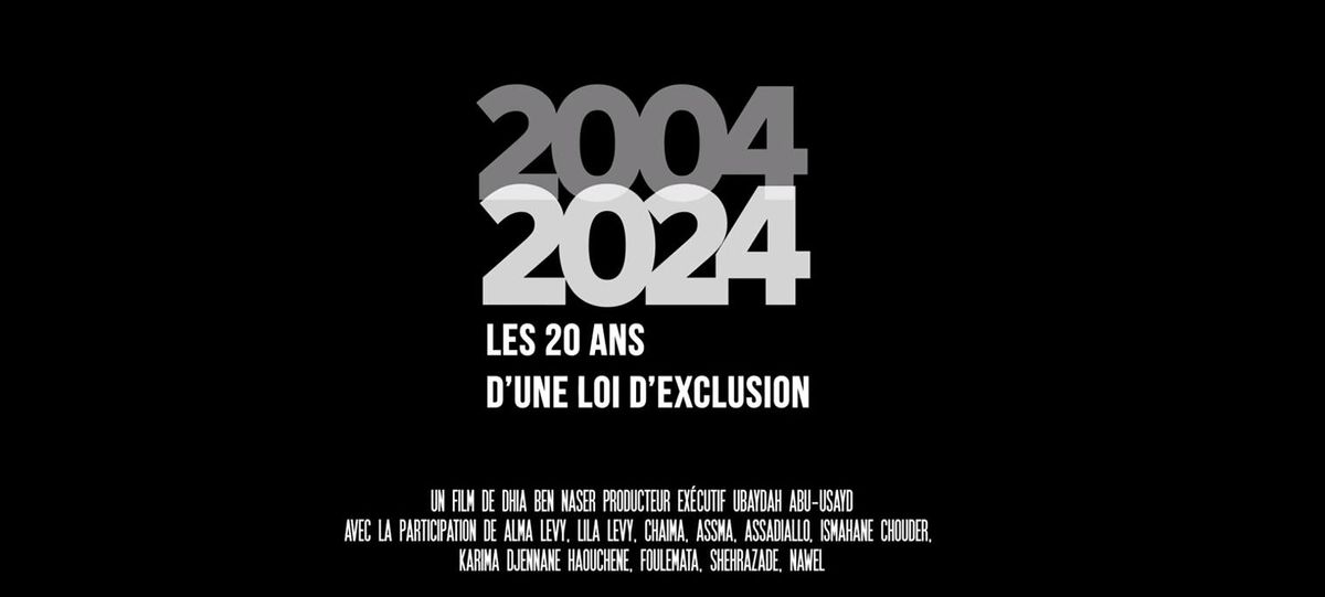 2004-2024 : LES 20 ANS D'UNE LOI D'EXCLUSION - \u00c9v\u00e8nement de soutien aux Marseille Panthers