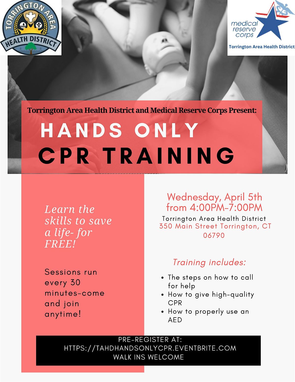 Hands-Only CPR Training