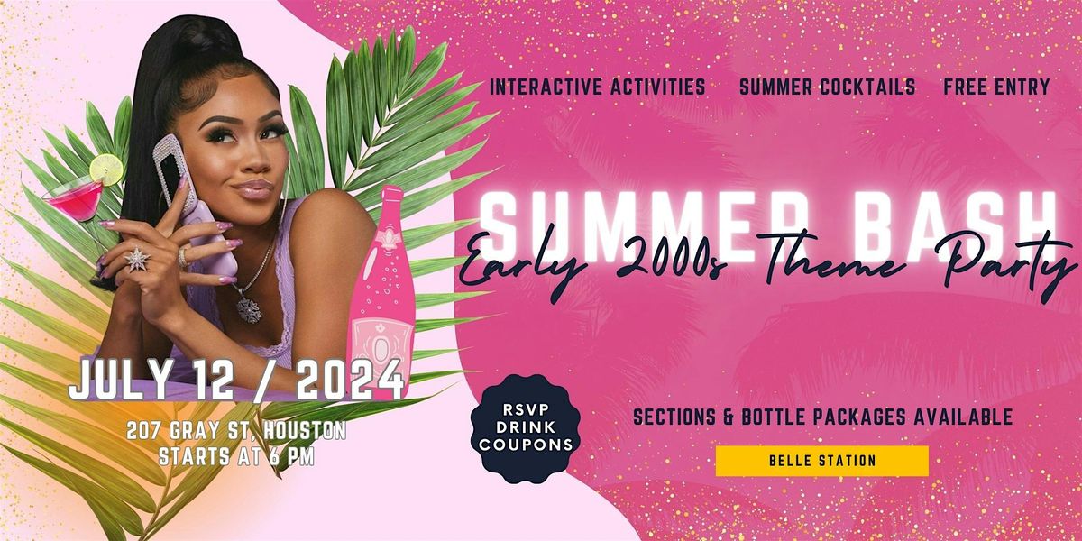 Early 2000s Theme Party | (SUMMER BASH)