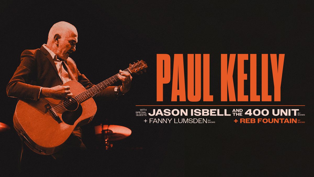 Paul Kelly at Michael Fowler Centre, Wellington (Licensed All Ages)