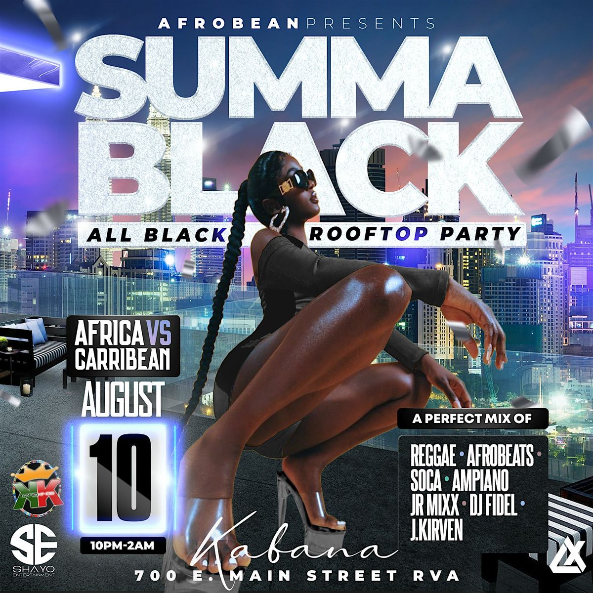 SUMMA BLACK ROOFTOP PARTY