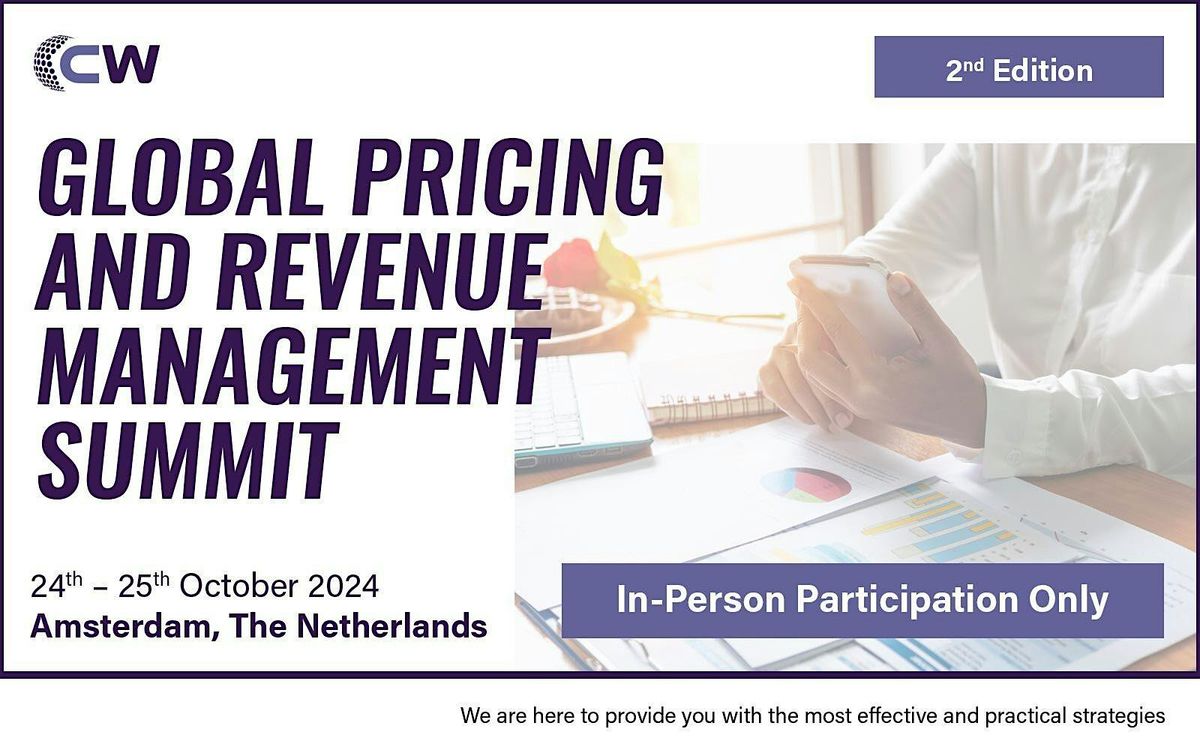 GLOBAL PRICING AND REVENUE MANAGEMENT SUMMIT