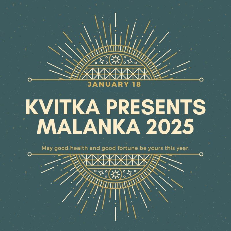 Malanka 2025- Kvitka Red Deer