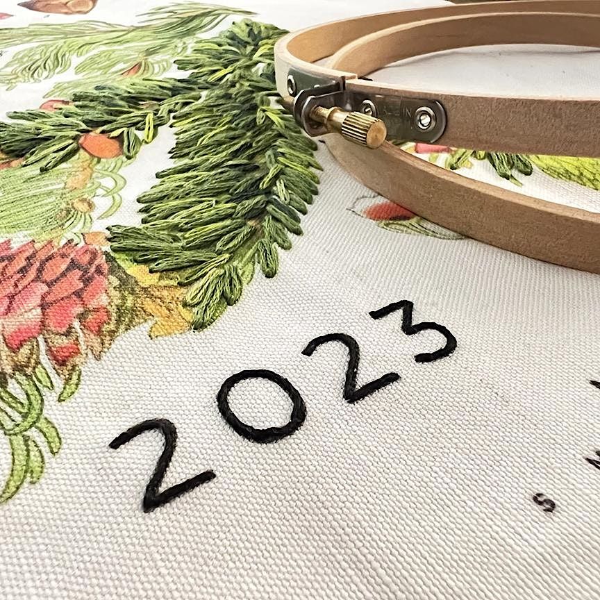 Embroidered 2023 Calendar Class ft. Robert Mahar