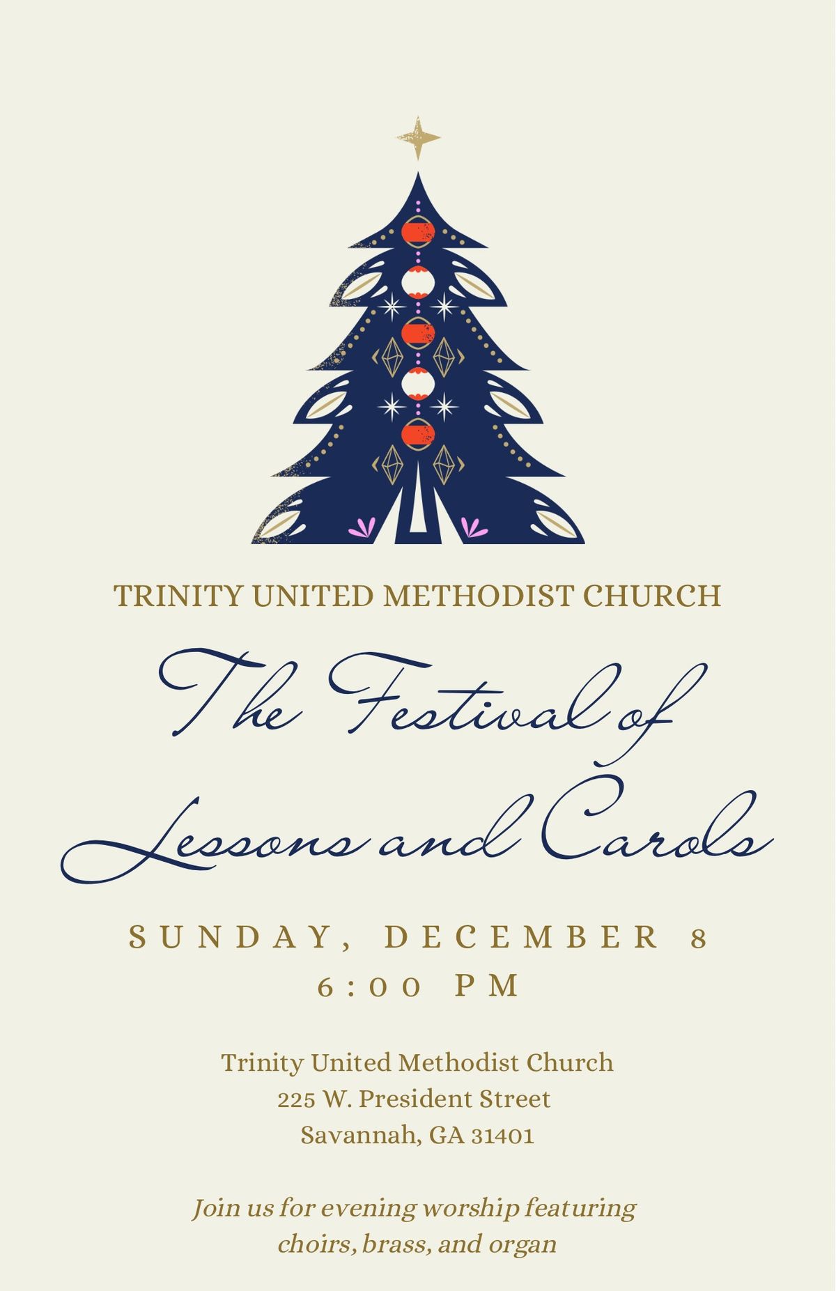 The Festival of Lessons and Carols 