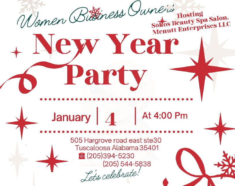 New Year\u2019s Networking Party - a celebration of Women-Owned Businesses