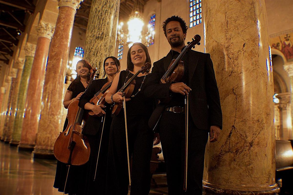 The Hispano String Quartet  performing music by Ravel, Alvarado, and Guerra