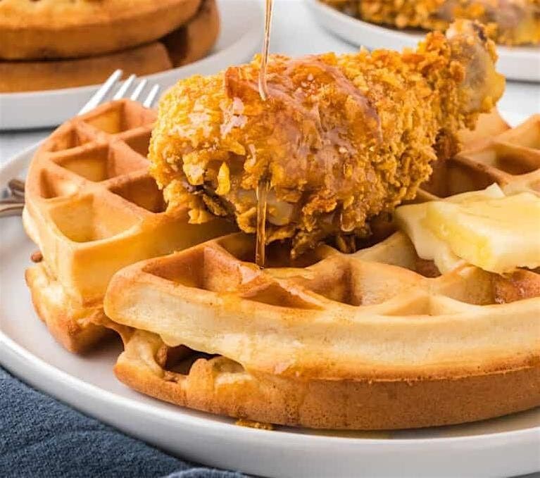 New Orleans Chicken and Waffles Grub, Queen Mama Alaina's Kitchen and ...