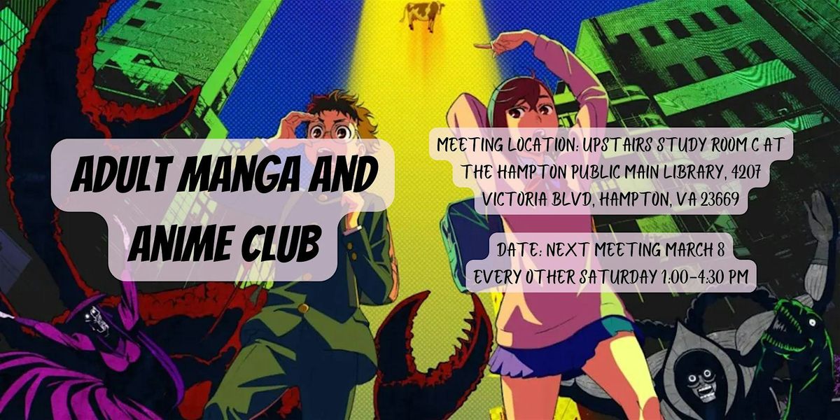 Adult Manga And Anime Club