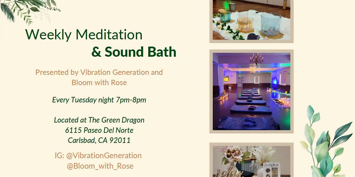 Weekly Sound Bath