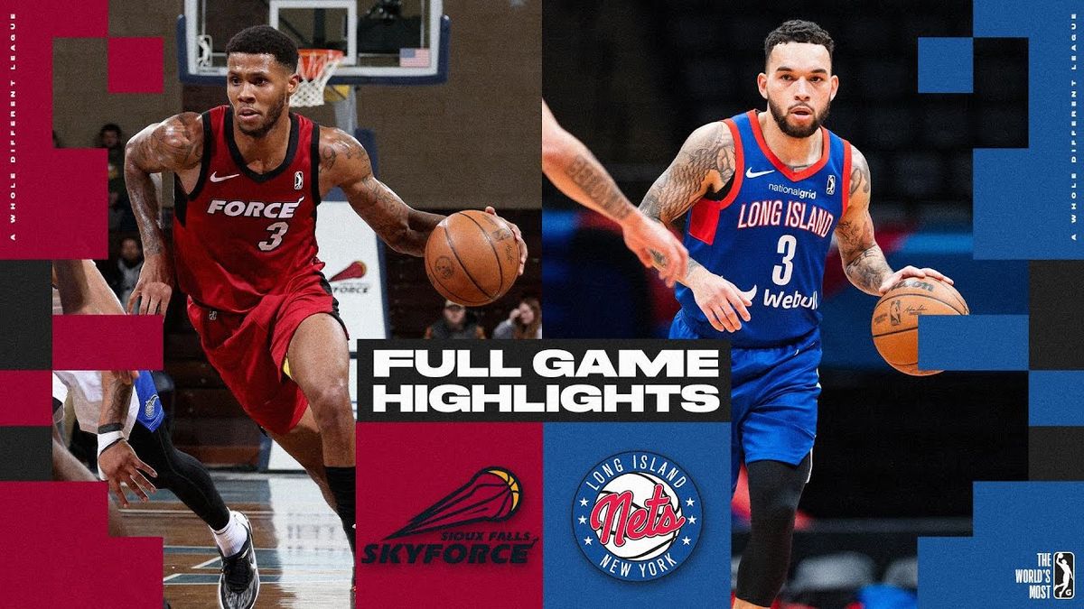 Parking Long Island Nets at Sioux Falls Skyforce