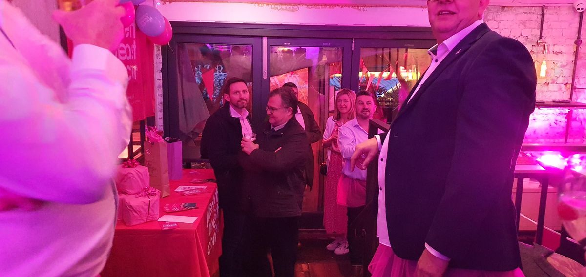 Paint Altrincham Pink For Prevent Breast Cancer