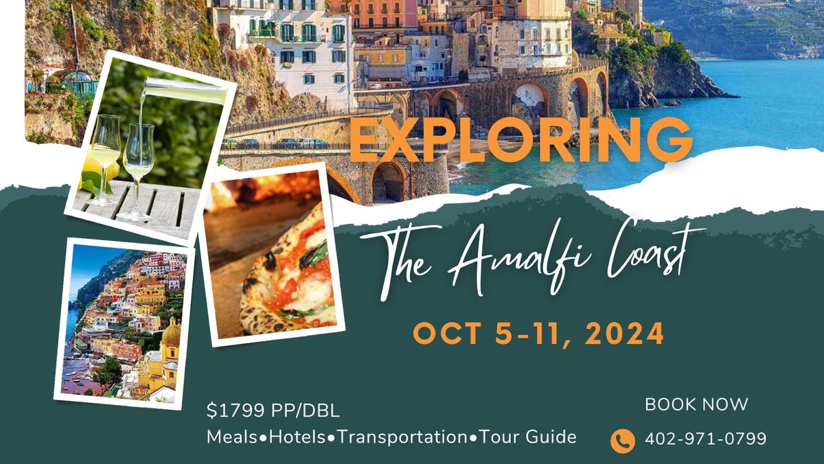 Exploring The Amalfi Coast Group Tour!!