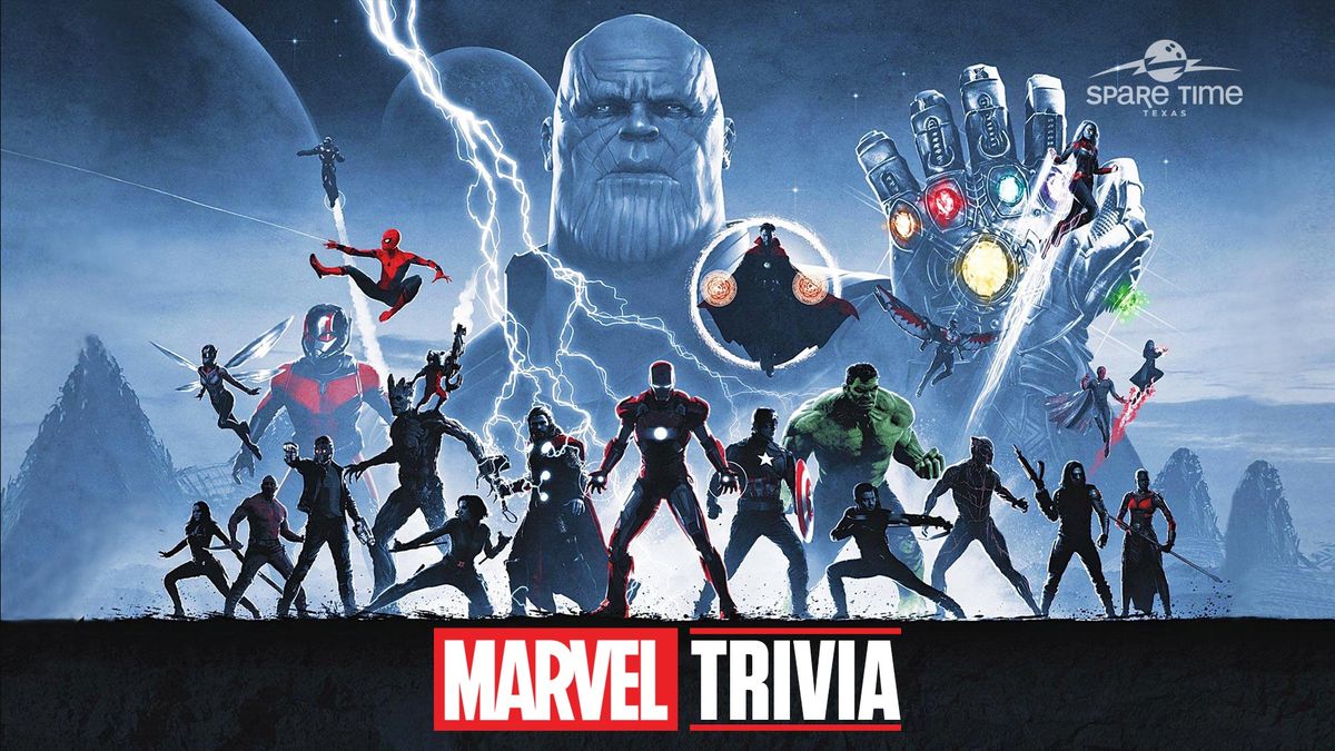 MARVEL TRIVIA at Spare Time Texas
