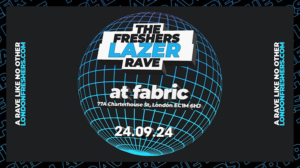 The UV Neon Freshers Laser Rave | London Freshers Week 2024