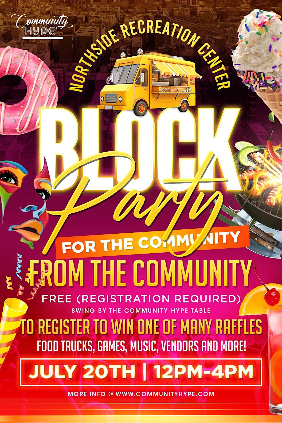 Community HYPE 2024 Block Party