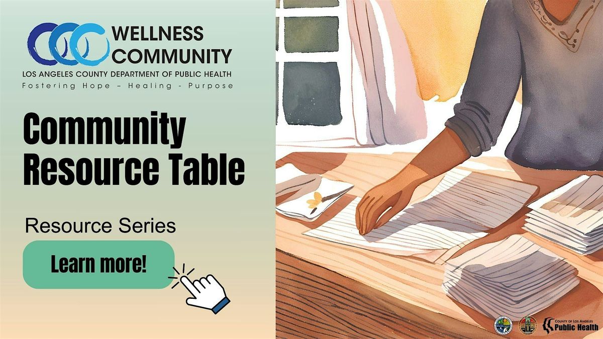 Community Resource Table