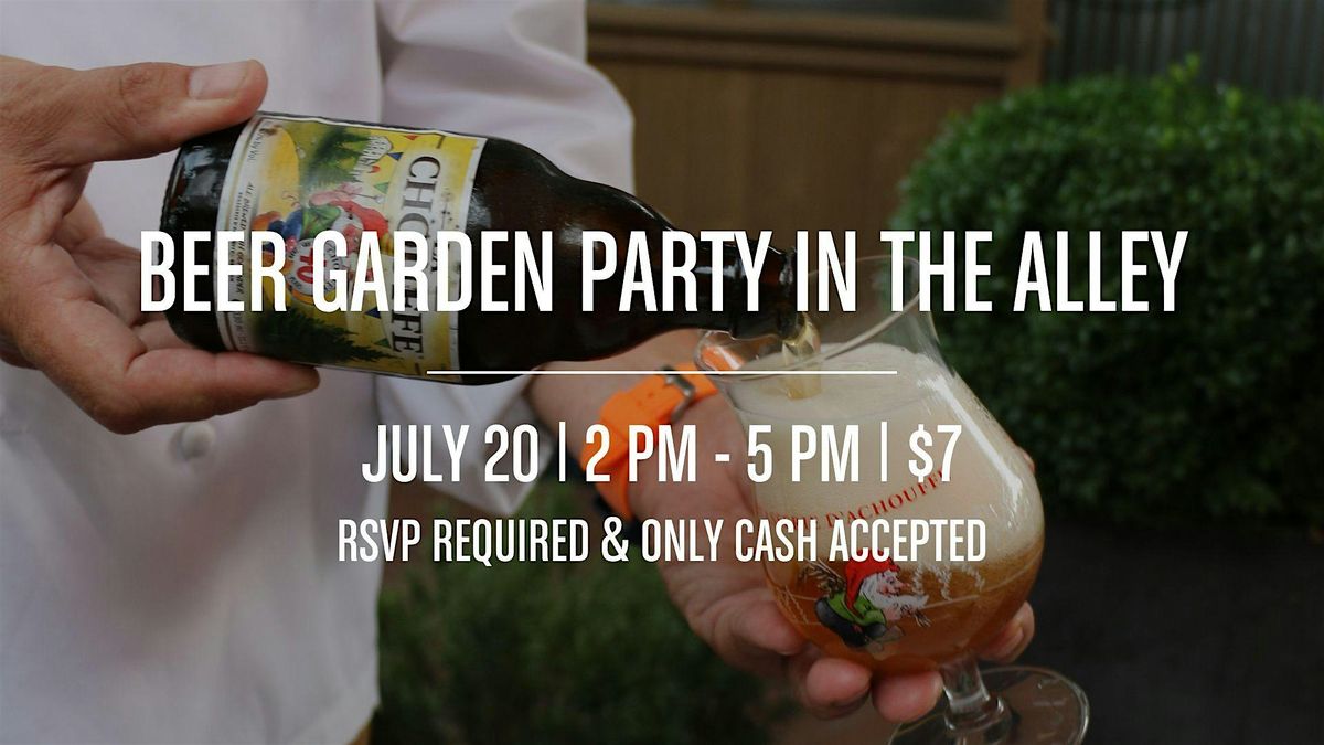 Beer Garden Party