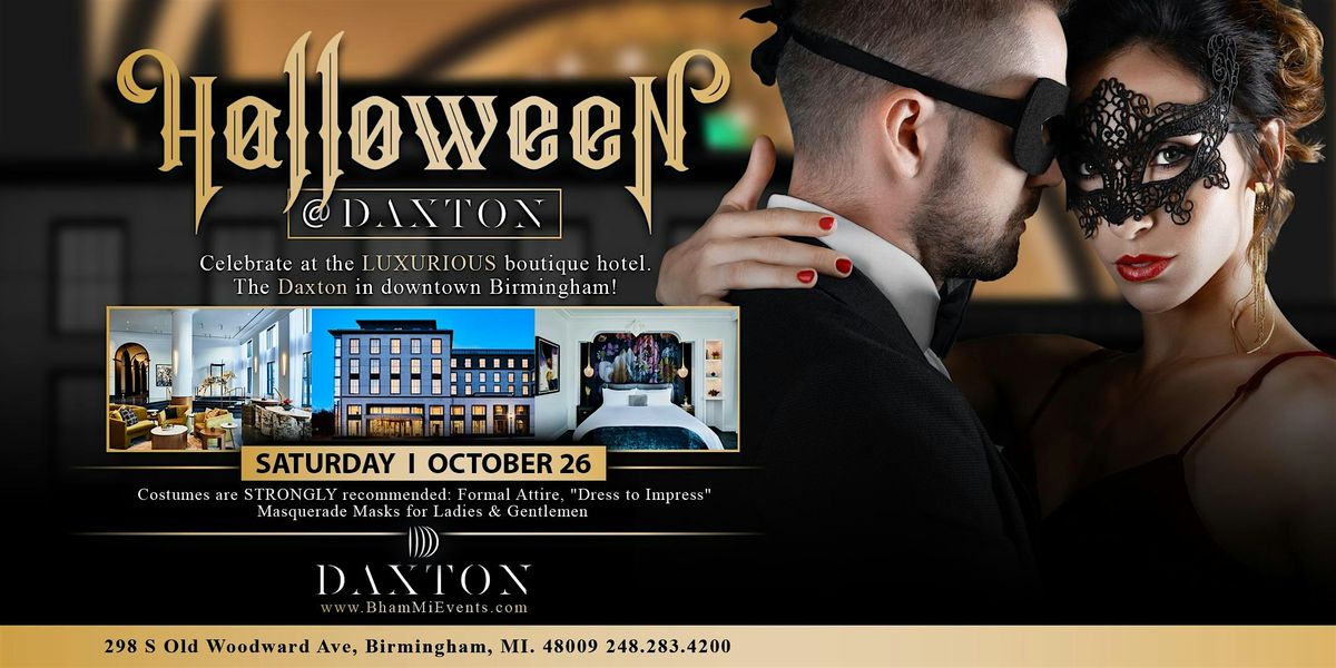 Halloween at Daxton Hotel