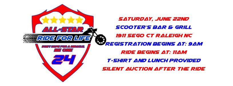 24th Annual All-Star Ride for Life