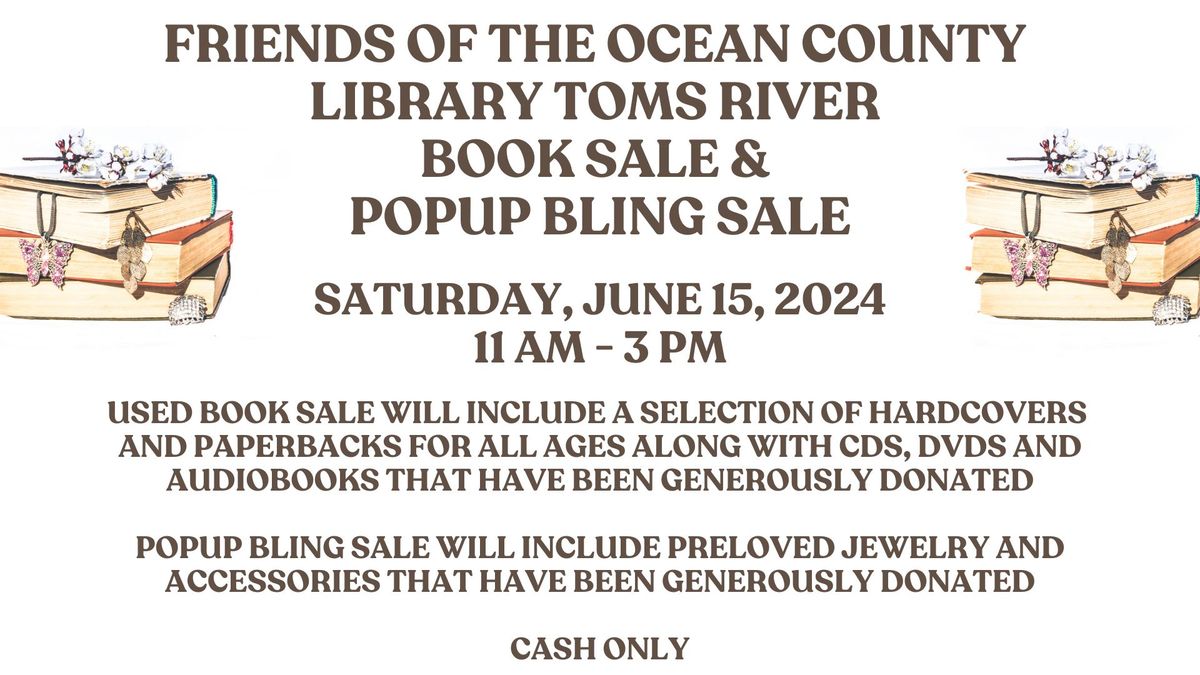 Friends of the Ocean County Library Popup Bling Sale
