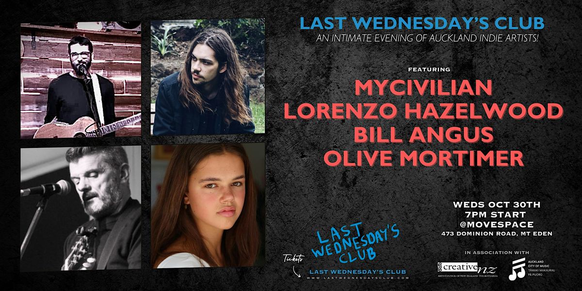 Last Wednesdays Club - Indie Artist Singer\/Songwriter night!