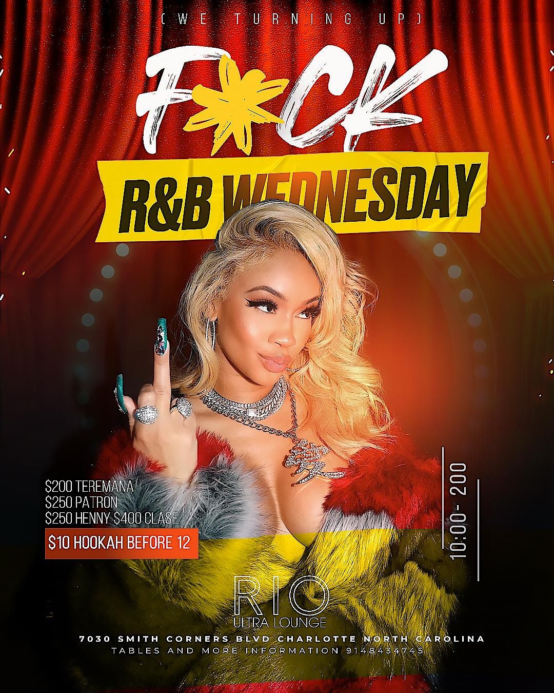 F*ck R&B wed! We turning up